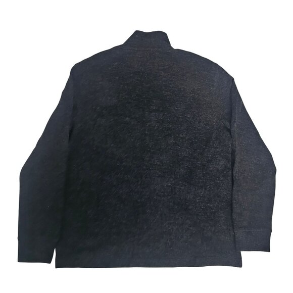 Polo Ralph Lauren Charcoal Gray Estate Rib Pullover Sweater Men's Size Medium - Picture 3 of 16
